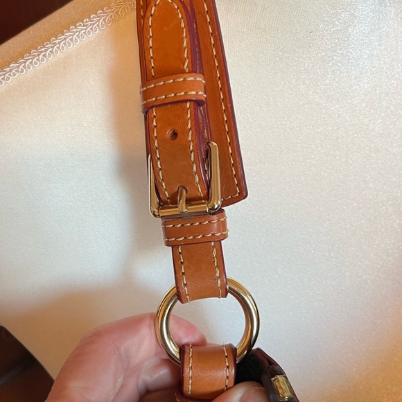 Dooney Burke hobo purse with only faint mark seen in pic. - Picture 4 of 11